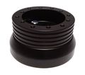 Steering Wheel Adapter For 1969 To 1973 Camaro Chevelle Nova 5 Or 6 Hole Black 
