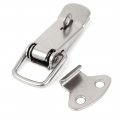 Uxcell Toolbox Box Spring Loaded Straight Loop Toggle Catch Latch Hasp 10pcs