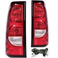 Tail Light Assemblies For Chevy Silverado 1500 2500 3500 2003 2006 Red Lens Rear Brake Lamps With Wiring Harness Driver And 