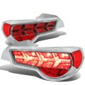 Auto Dynasty Rear Tail Lights For 2013-2021 Scion Fr-s Subaru Brz Toyota 86 Driver And Passenger Side Led Arrow Sequential 