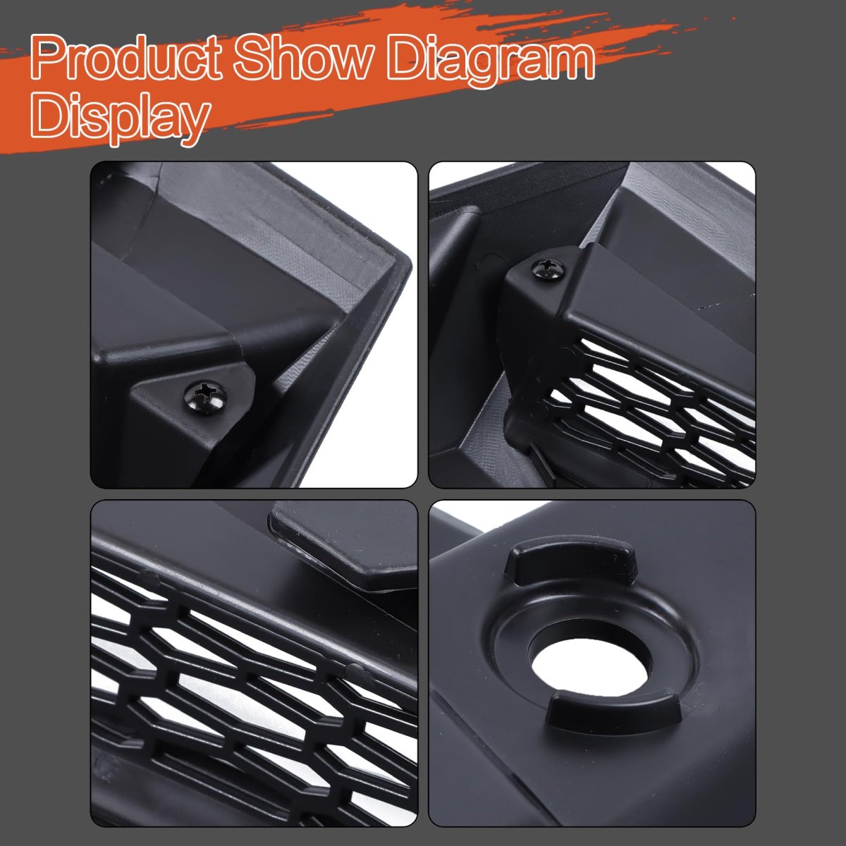 Turbo Hood Scoop Replacement For Polaris Rzr S 900 1000 Xp 4 2014-2020