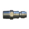 Cpa661 3 8 In Automotive Steel Coupler Plug Male Npt Forged Tool Zinc Plated Air Fitting 