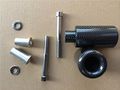 No Cut Frame Slider Crash Protector For 2003 2004 Suzuki Gsxr 1000 Gsx-r Carbon