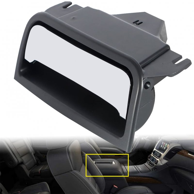 Chrome Center Console Armrest Latch Open Handle Compatible Replacement For 2015-2020 Tahoe Yukon