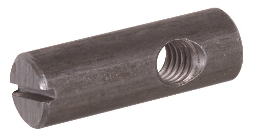 Cross Dowel 1 4 In-20 X 2 In Brass Finish Steel 12 Pack Model 57131