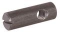 Cross Dowel 1 4 In-20 X 2 In Brass Finish Steel 12 Pack Model 57131 