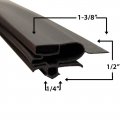 Turbo Air M3r47-2 Gasket Magnetic Door Seal 23 3 4 X 61 1 2 Compatible With Part P8f3300602