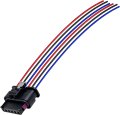 Tail Light Wire Plug Harness 63217361305 For Mini Cooper F55 F56 F57 Rear Bulb Carrier 6 18 Gauge 11 8 In Long 