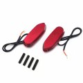 Motorcycle Led Signal Red Mirror Block Off Base Plate For Suzuk 05-08 Gsxr1000 06-12 Gsxr600 Gsxr750 P N Mt222-010a A 