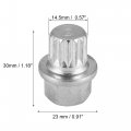 X Autohaux Abc4 15pt Car Wheel Lock Lug Nut Anti Theft Screw Removal Key For Vw Audi