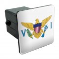 Virgin Islands Us Territory Flag Tow Trailer Hitch Cover Plug Insert