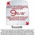 Exactafit 8731r Passenger Side Mirror Glass Upper Right Replacement Compatible With Chevy Silverado Suburban Gmc Sierra Yukon