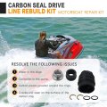 272000042 272000777 Carbon Seal Drive Line Rebuild Kit Boot Replacement For Gti 1996-2005
