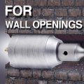 90mm 3 5 Concrete Hole Saw With 220mm Sds Plus Shank Connecting Rod Cement For Brick Stone Wall