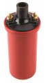 Jegs High Energy Ignition Coil For Breaker Points Non-cd Electronic Systems Red Oil Filled Female Socket Connection 45 000 Volt 