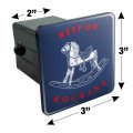 Keep On Rocking Horse Funny Humor Tow Trailer Hitch Cover Plug Insert