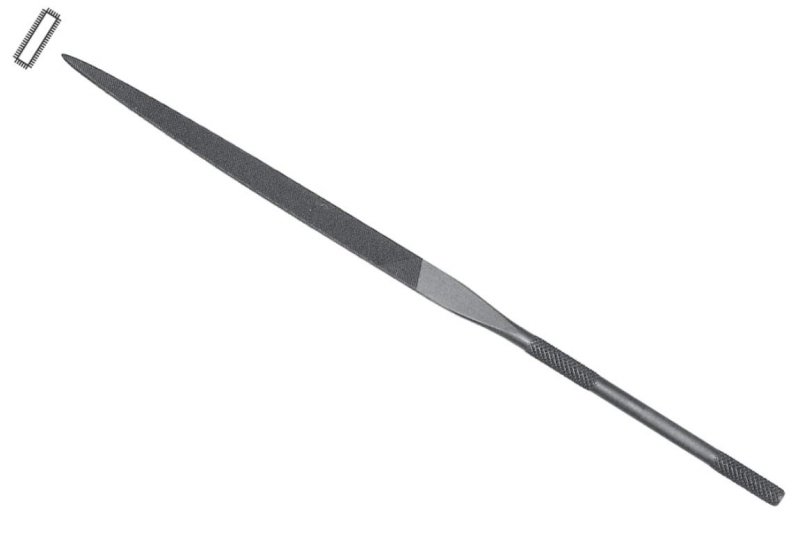 Box Of 12 Needle Files Warding Cut 0 Swiss Pattern 5 In Precision Steel A31 659
