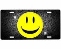 Smiley Face License Plate 