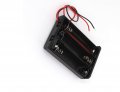 Aexit 3pcs Wire Electrical Leads Storage Box Case Holder W Cover For 3x1 5v Power Strips Aa Battery