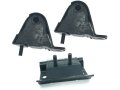 Engine Mount And Automatic Transmission Kit 3 Piece For 1987-1995 Jeep Wrangler 4wd 0l 4 2l 6-cylinder 
