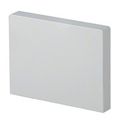 Cabs12sa Satin Anodized Square Roller Bracket Cover For Cabo Soft Slide Shower Door System Metal Construction 