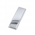 Uxcell Silver Tone Metal I Letter Shaped Alphabet Sticker Emblem Badge Decals For Car