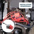 Jdmspeed New Hei Performance Distributor Red Cap Replacement For Ford 289 302 Small Block Sbf Ready Run