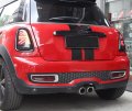 Front Rear Light Eyelid Frame Grille Trim For Mini Cooper R55 R56 R57 Jcw Style Glossy Black