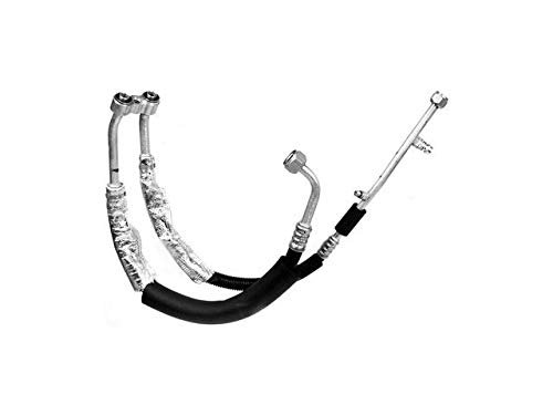 A C Discharge And Suction Hose Assembly For 1994 To 1996 Chevy Impala Silver W0111-b519848 Double Wall Barrier R134a Or R12