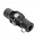 Ocpty Black Steering Joints 9 16-26 Spline X 3 4 Smooth Round U-joint Shaft
