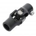 Ocpty Black Steering Joints 9 16-26 Spline X 3 4 Smooth Round U-joint Shaft