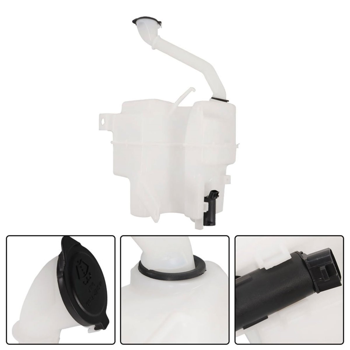 Windshield Washer Reservoir Tank With Pump No Level Sensor Replacement For Camry 2018-2022