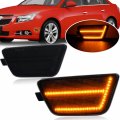 Njsbyl Cruze Led Side Marker Light Assemblies For 2011 2012 2013 2014 2015 2016 Chevy Diesel Eco L Ls Lt Ltz Markes Amber