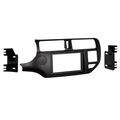 Metra 95-7353ch Double Din Dash Kit For Select 2012-up Kia Rio Vehicles Black 