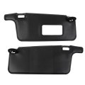 Left Driver And Right Passenger Side Sun Visor For Honda Civic 1996 2001 Tyt307020005b Replacement Black Fabric Plastic 2 Piece 