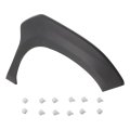 Wheel Opening Molding Front Passenger Side For Subaru Crosstrek 2024 2025 Textured Black Plastic Replaces Su1291109 91112fn40b 