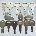 51pc Heavy Equipment Keys Construction Ignition Key Set For Cat Case Komatsu Volvo