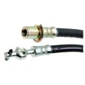Front Brake Hose For Geo Prizm 1990 1991 1992 Corrosion Resistant Steel Black 19 625 In Axis 1 Length Dot Certified 