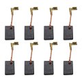 8pcs Black Carbon Brushes For Hr2230 Hr2470ft-type-1 Hr2470ft-type-2 Hr2811ft-type-1 Hr2811ft-type-2 Hr2811fx Replaces Cb-318 