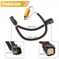 Tail Light Conversion Harness 2 Pcs Efficient Adapter Practical Cable Protection For Ram 2500 3500
