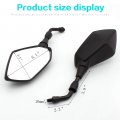 Motorcycle Rear View Mirror Side Rearview Universal Motor Racing Sport Street Bicycle 7 8 22mm Fit For Yamaha Honda Ducati