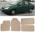 Floor Mats For 2000-2007 Ford Focus Front Rear Beige 4pc Nylon Car Carpets Carpet Liner By Ikon Motorsports A 2001 2002 2003