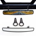 Motobiker 15 Wide Rear View Race Mirror Convex With 1 75 Clamp For Polaris Rzr 800 1000 S 900 Xp Kawasaki Arctic Cat Wildcat 