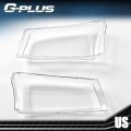 G-plus Front Headlight Lens Cover Compatible With 2003-2006 Chevy Silverado Left Right Side Clear