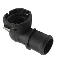 Lower Radiator Hose Connector 254851j000 For Hyundai Sonata Ioniq Tucson And Kia Forte Koup Forte5 Optima Niro Soul Black 