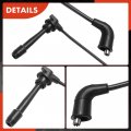 A-premium Ignition Spark Plug Wires Set Of 6 Compatible With Hyundai Sonata 1999-2005 Tiburon003-2008 Santa Fe Kia Optima