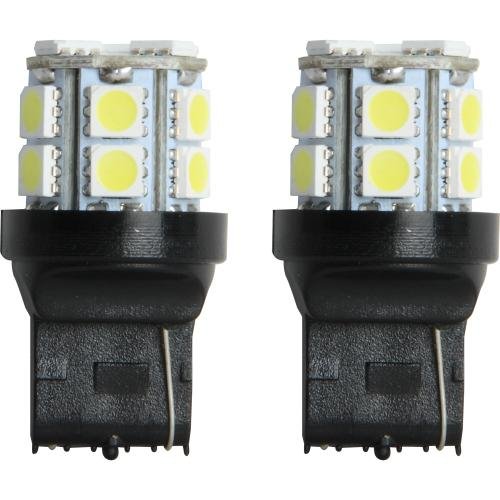 White 15 Smd Led Stop Tail Light Bulb Il-7440w-15-am Can Bus Technology For Rear Position 12v 50000 Hour Life 1 Piece