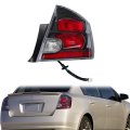 Passenger Side Tail Light Replacement For Nissan Sentra 2010 2011 2012 Ni2801188 26550zt50b Right Rear Halogen Lamp With Black 