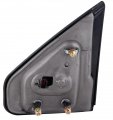 Zaposts Towing Mirror Fit For 2007-2014 Ford F150 Power Heated W Amber Signal W Puddle Light Manual Folding Passenger Side