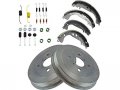 Rear Brake Drum And Shoe Kit 4 Lug Compatible With 2004-2006 Scion Xb 